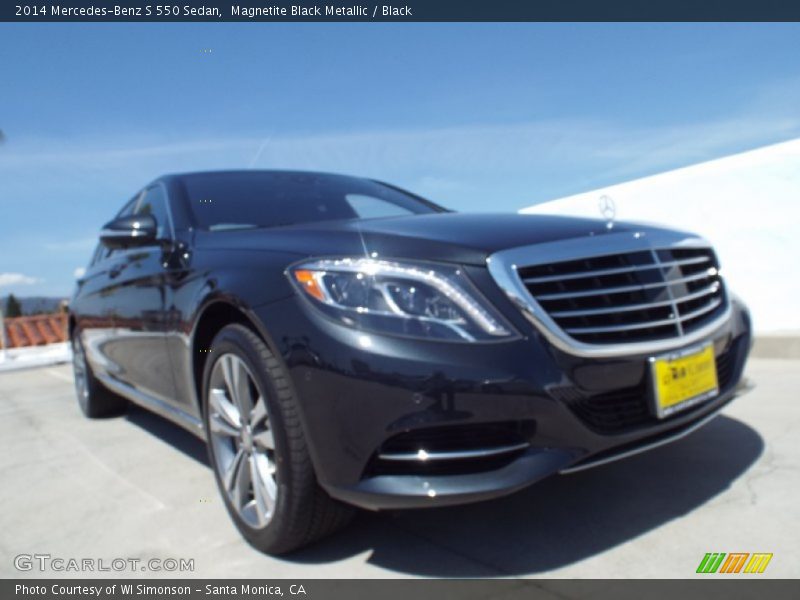 Magnetite Black Metallic / Black 2014 Mercedes-Benz S 550 Sedan
