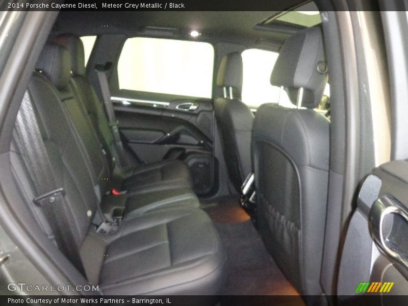 Meteor Grey Metallic / Black 2014 Porsche Cayenne Diesel