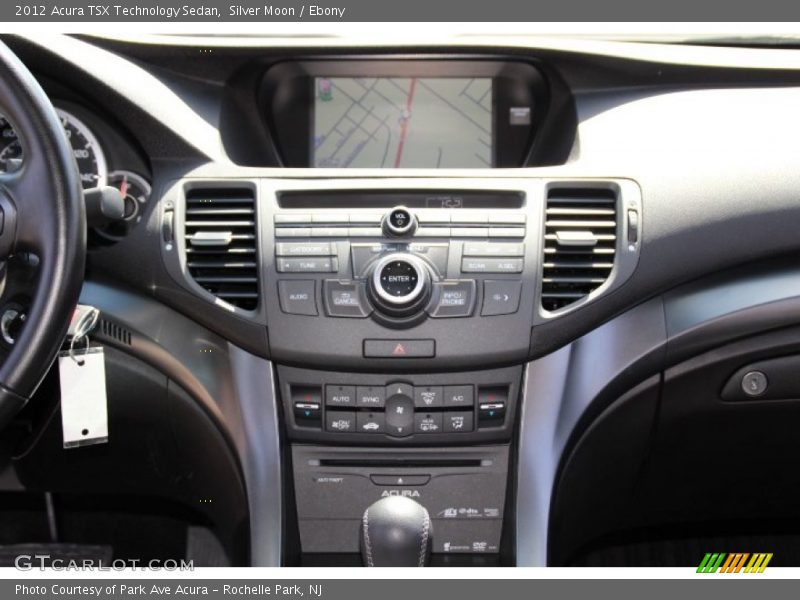Silver Moon / Ebony 2012 Acura TSX Technology Sedan