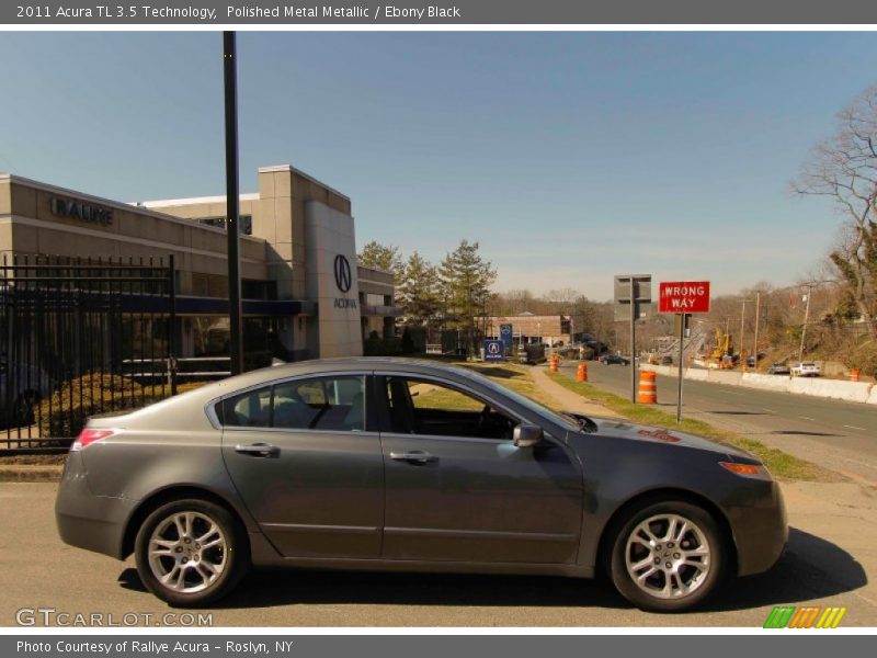 Polished Metal Metallic / Ebony Black 2011 Acura TL 3.5 Technology