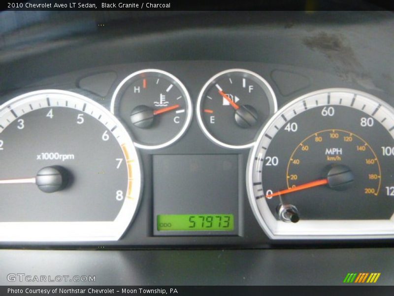 Black Granite / Charcoal 2010 Chevrolet Aveo LT Sedan