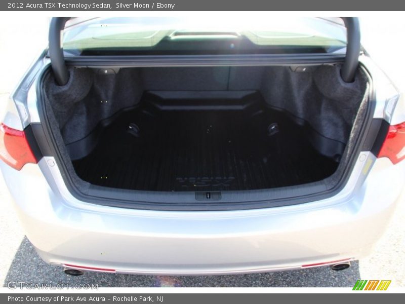 Silver Moon / Ebony 2012 Acura TSX Technology Sedan