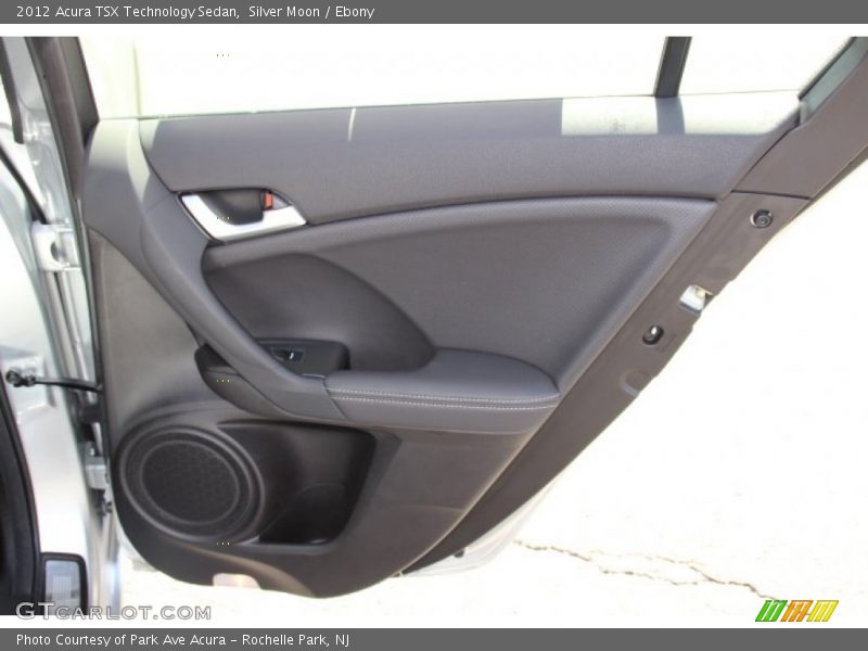 Silver Moon / Ebony 2012 Acura TSX Technology Sedan