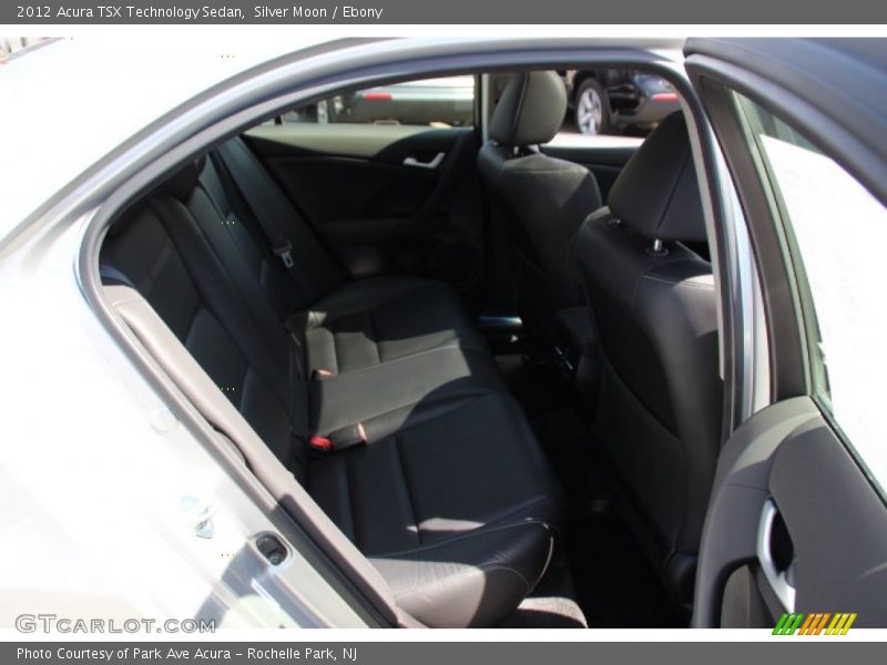 Silver Moon / Ebony 2012 Acura TSX Technology Sedan