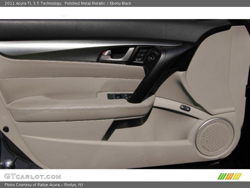 Polished Metal Metallic / Ebony Black 2011 Acura TL 3.5 Technology
