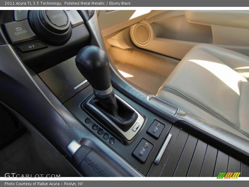 Polished Metal Metallic / Ebony Black 2011 Acura TL 3.5 Technology