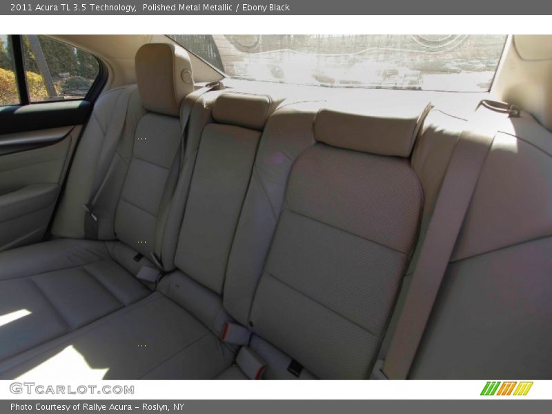 Polished Metal Metallic / Ebony Black 2011 Acura TL 3.5 Technology