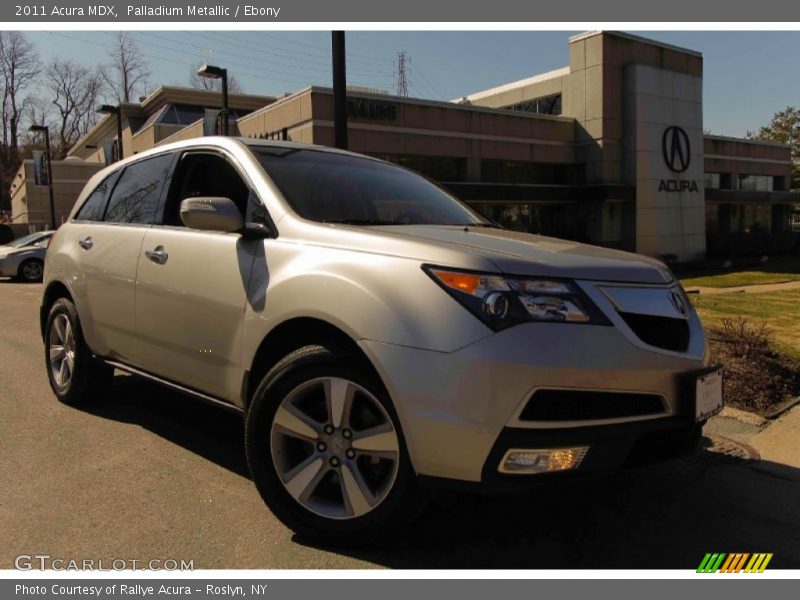 Palladium Metallic / Ebony 2011 Acura MDX