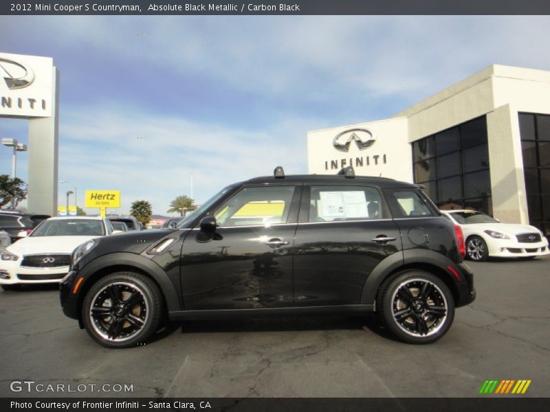 Absolute Black Metallic / Carbon Black 2012 Mini Cooper S Countryman