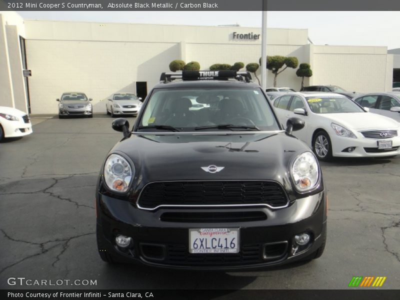 Absolute Black Metallic / Carbon Black 2012 Mini Cooper S Countryman