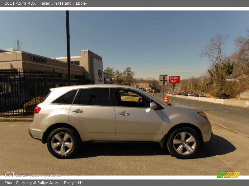 Palladium Metallic / Ebony 2011 Acura MDX