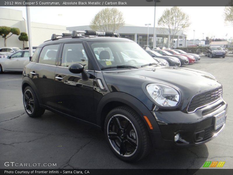 Absolute Black Metallic / Carbon Black 2012 Mini Cooper S Countryman