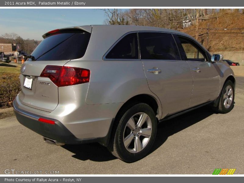 Palladium Metallic / Ebony 2011 Acura MDX