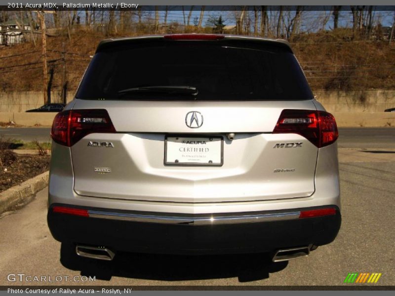 Palladium Metallic / Ebony 2011 Acura MDX