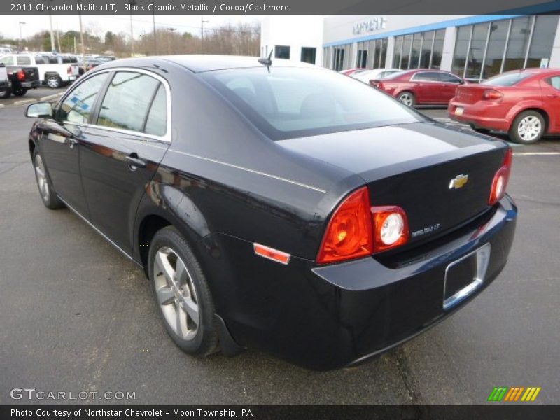 Black Granite Metallic / Cocoa/Cashmere 2011 Chevrolet Malibu LT