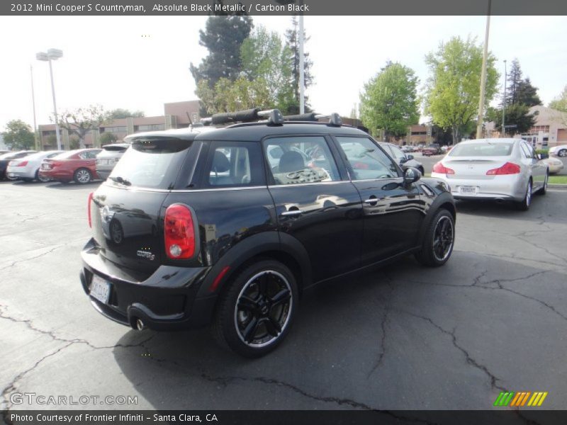 Absolute Black Metallic / Carbon Black 2012 Mini Cooper S Countryman