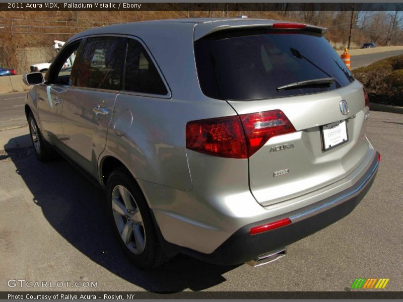 Palladium Metallic / Ebony 2011 Acura MDX