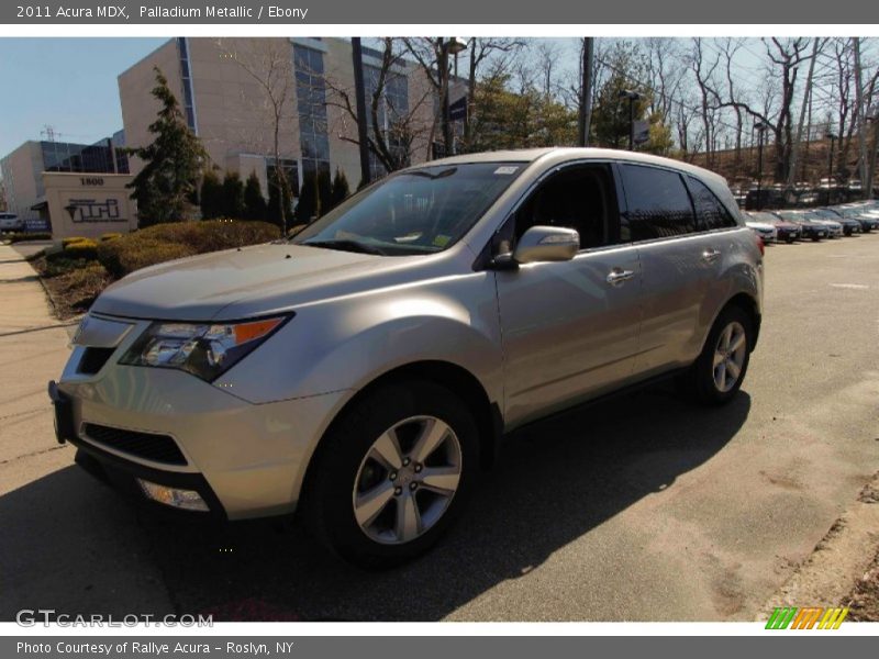Palladium Metallic / Ebony 2011 Acura MDX