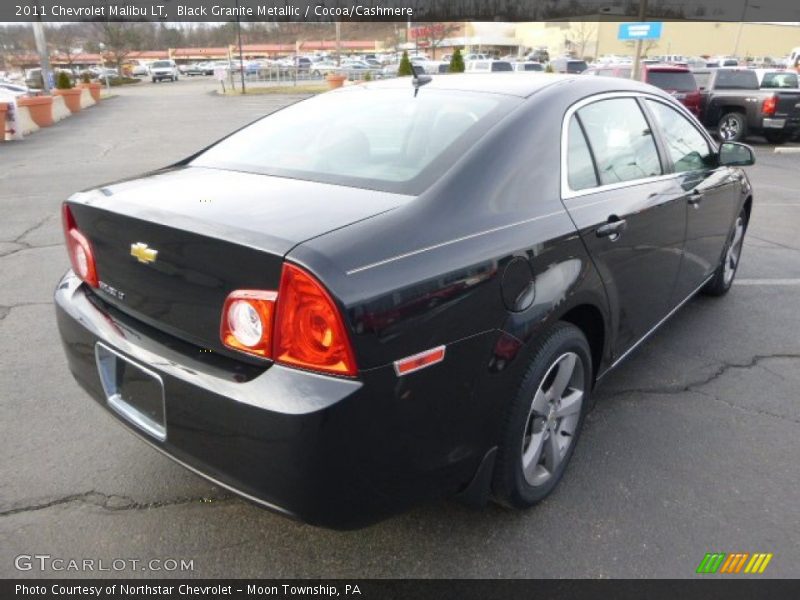Black Granite Metallic / Cocoa/Cashmere 2011 Chevrolet Malibu LT