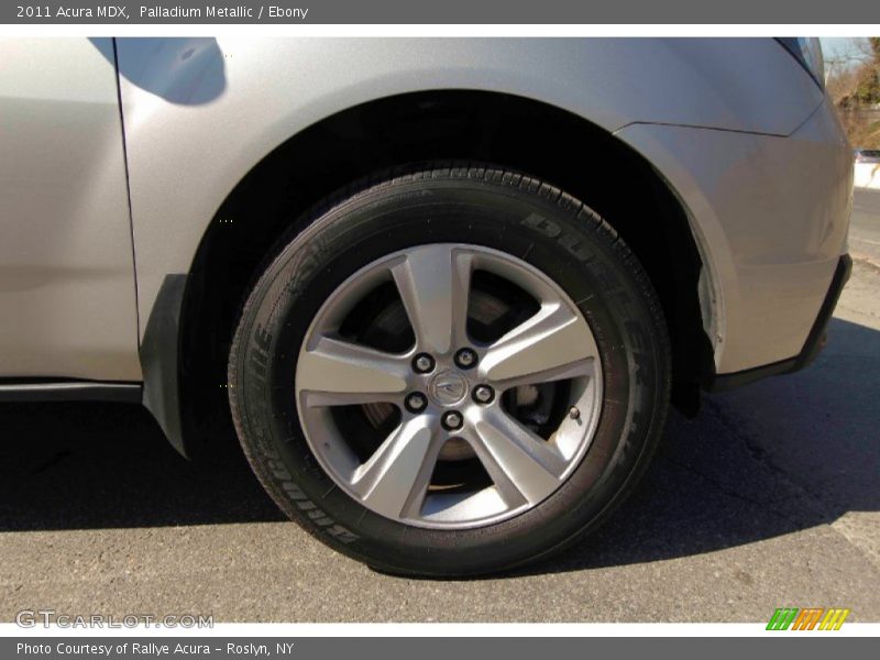 Palladium Metallic / Ebony 2011 Acura MDX