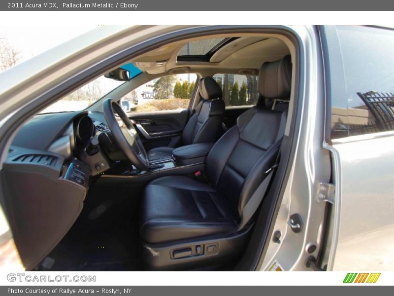 Palladium Metallic / Ebony 2011 Acura MDX
