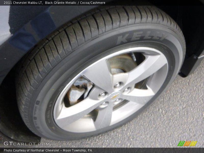 Black Granite Metallic / Cocoa/Cashmere 2011 Chevrolet Malibu LT