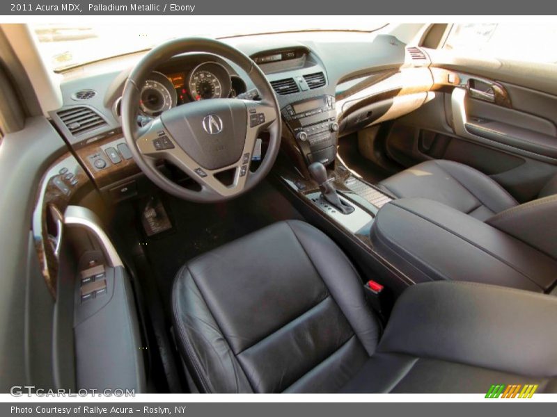 Palladium Metallic / Ebony 2011 Acura MDX