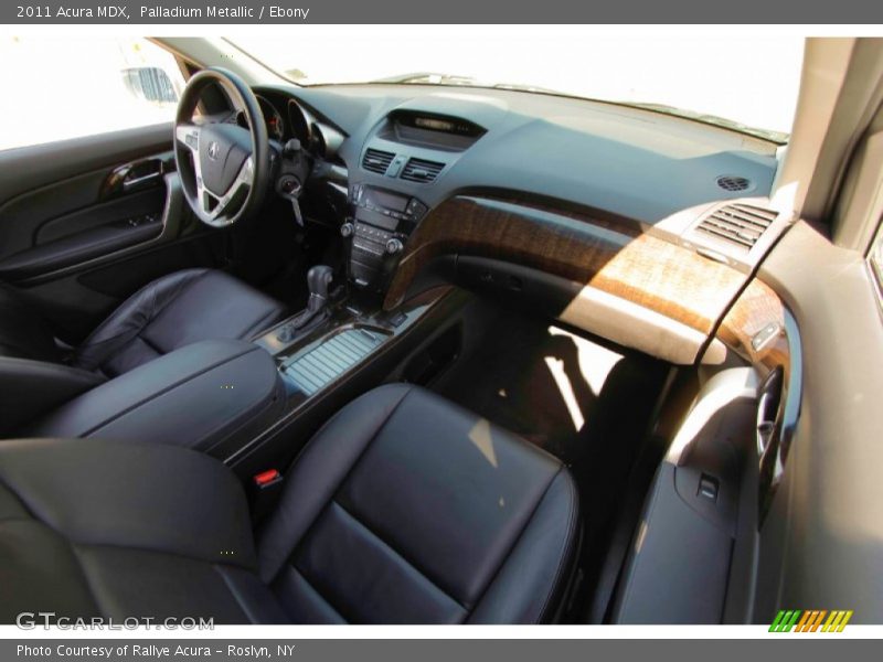 Palladium Metallic / Ebony 2011 Acura MDX