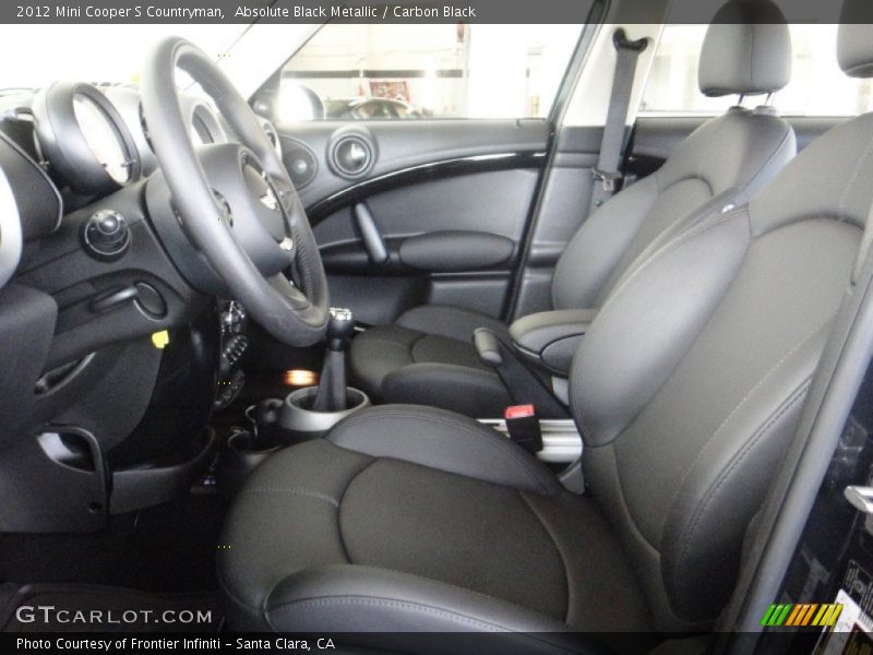 Absolute Black Metallic / Carbon Black 2012 Mini Cooper S Countryman
