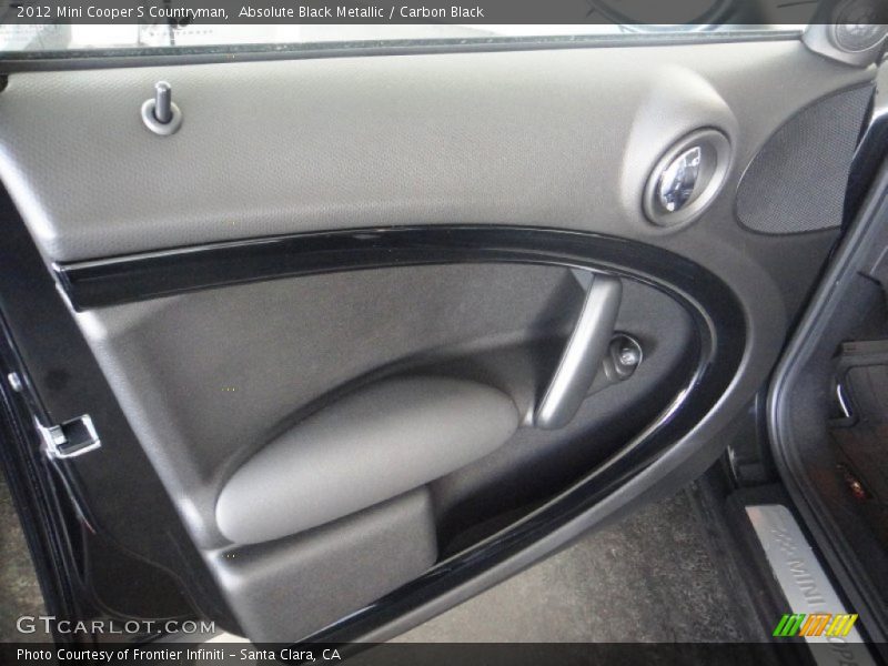 Absolute Black Metallic / Carbon Black 2012 Mini Cooper S Countryman