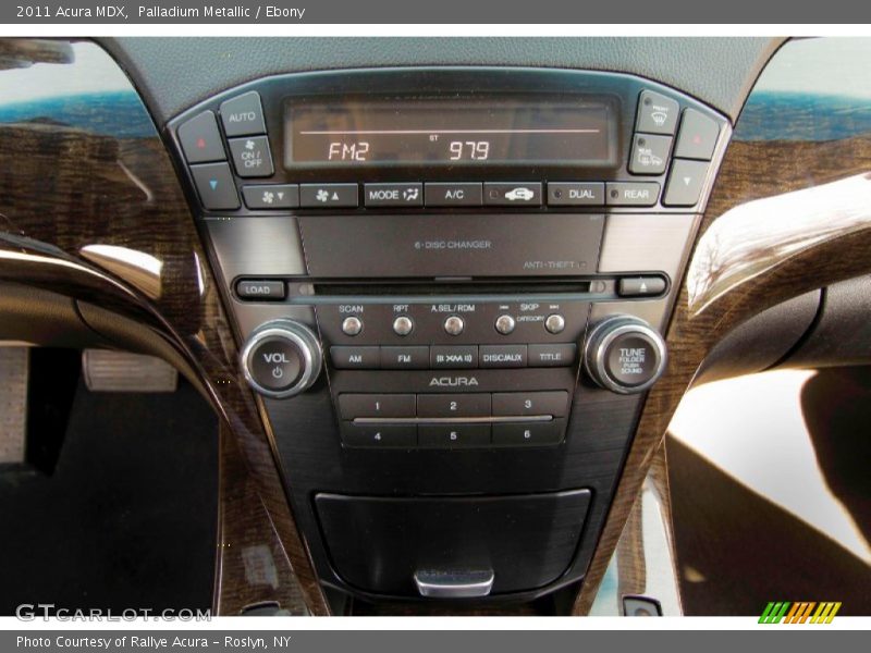 Palladium Metallic / Ebony 2011 Acura MDX