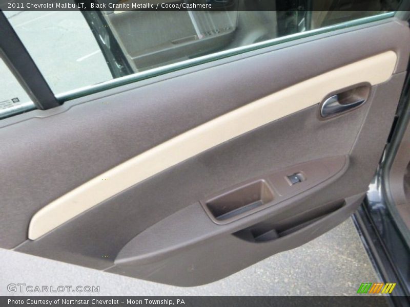 Black Granite Metallic / Cocoa/Cashmere 2011 Chevrolet Malibu LT
