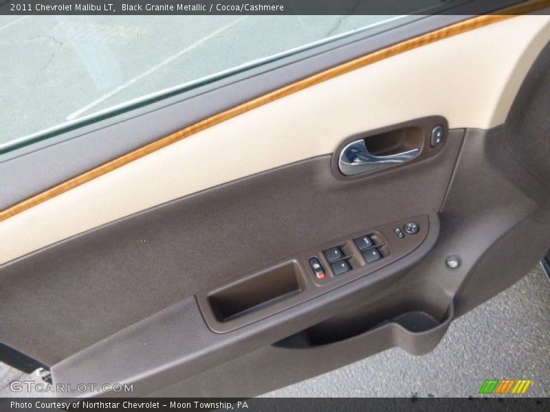 Black Granite Metallic / Cocoa/Cashmere 2011 Chevrolet Malibu LT