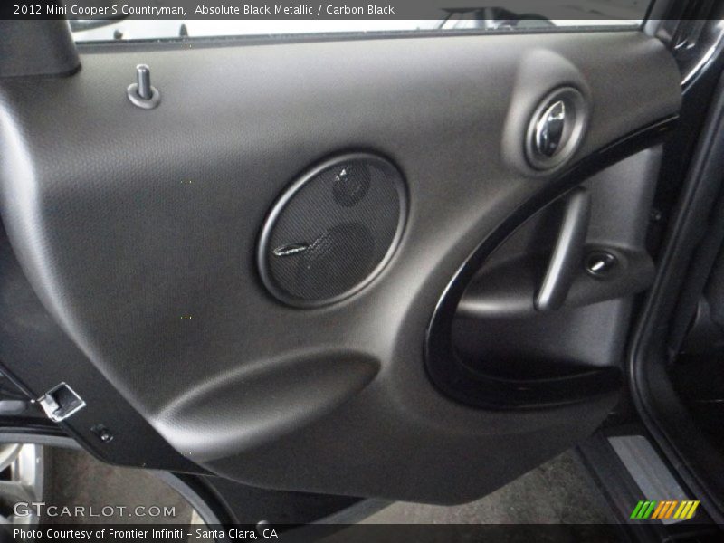 Absolute Black Metallic / Carbon Black 2012 Mini Cooper S Countryman