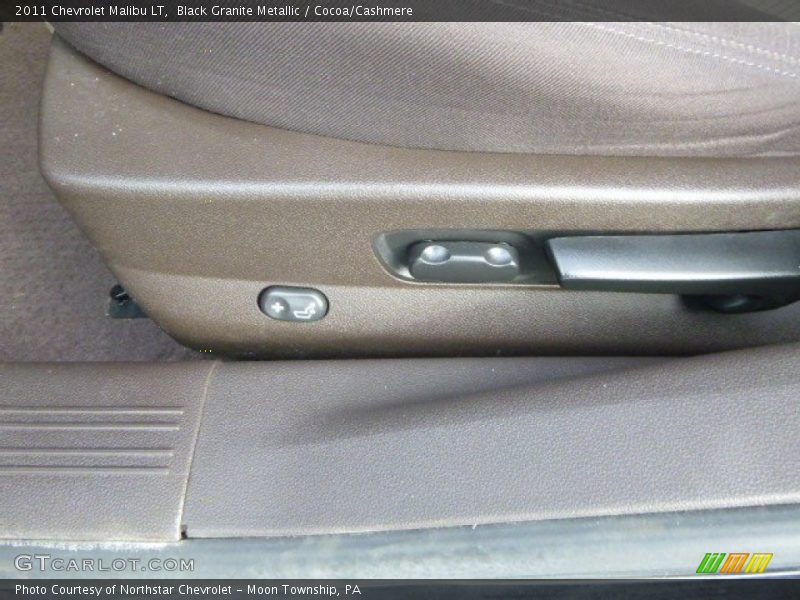 Black Granite Metallic / Cocoa/Cashmere 2011 Chevrolet Malibu LT