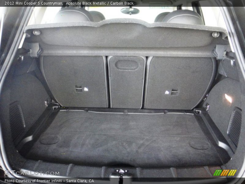 Absolute Black Metallic / Carbon Black 2012 Mini Cooper S Countryman