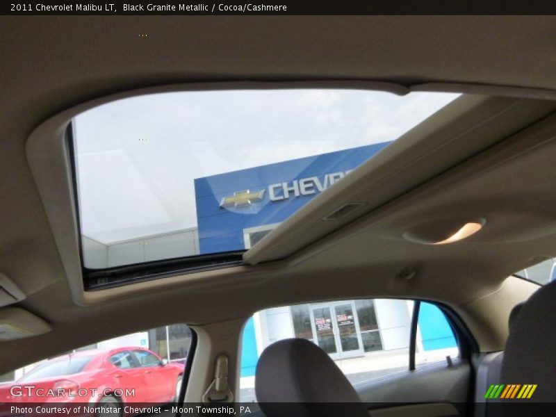 Black Granite Metallic / Cocoa/Cashmere 2011 Chevrolet Malibu LT