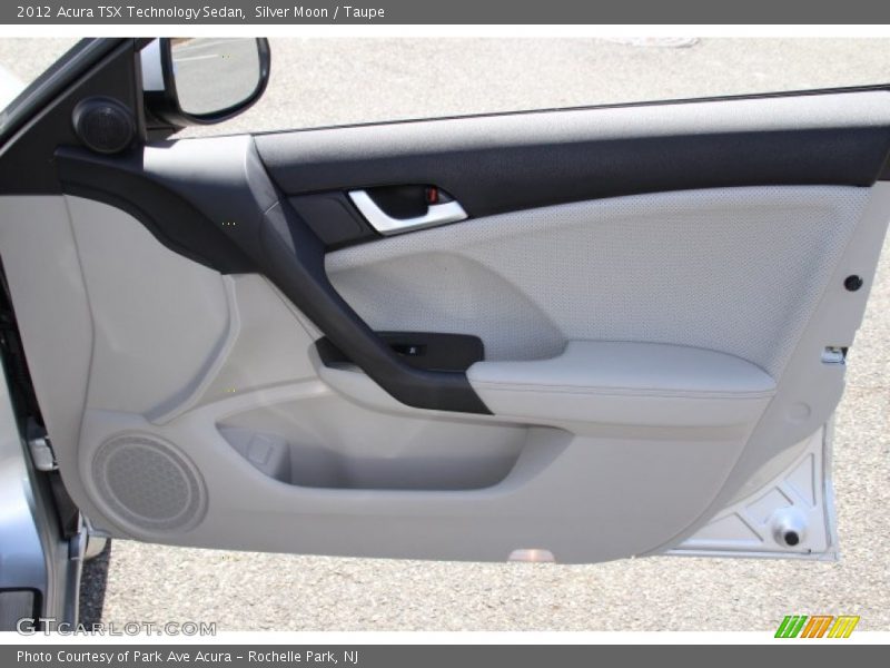 Silver Moon / Taupe 2012 Acura TSX Technology Sedan