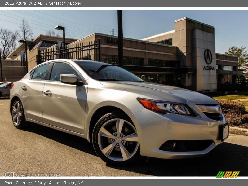 Silver Moon / Ebony 2013 Acura ILX 2.4L