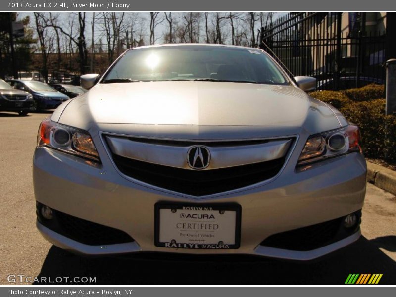 Silver Moon / Ebony 2013 Acura ILX 2.4L