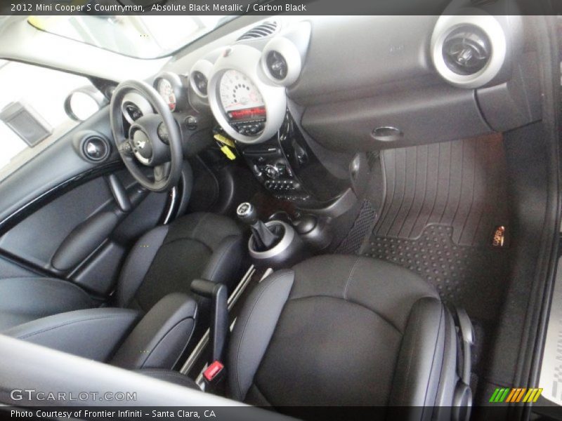 Absolute Black Metallic / Carbon Black 2012 Mini Cooper S Countryman