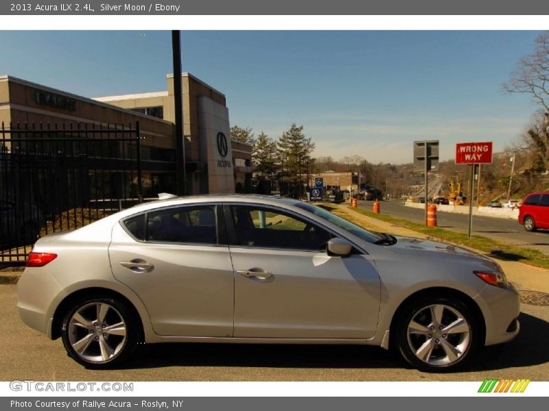 Silver Moon / Ebony 2013 Acura ILX 2.4L