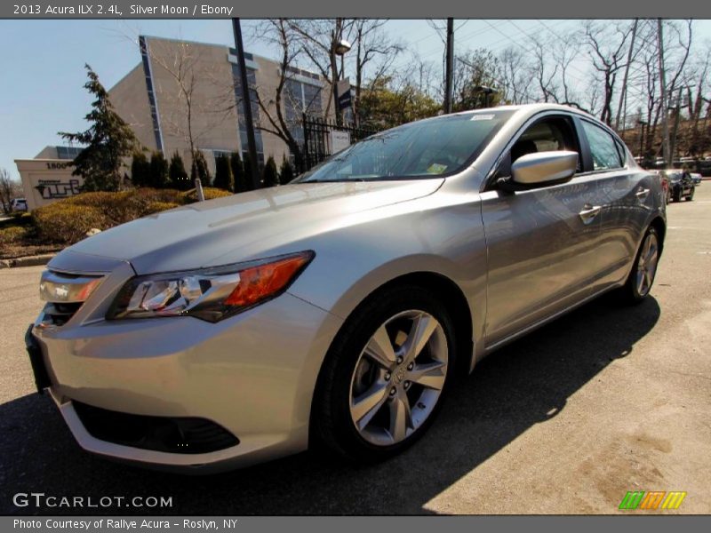 Silver Moon / Ebony 2013 Acura ILX 2.4L