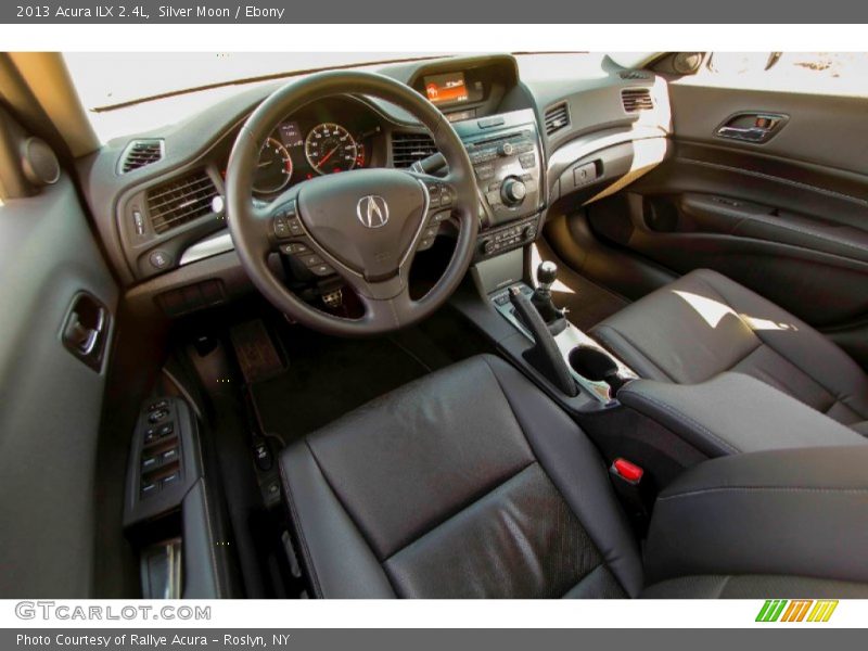 Silver Moon / Ebony 2013 Acura ILX 2.4L