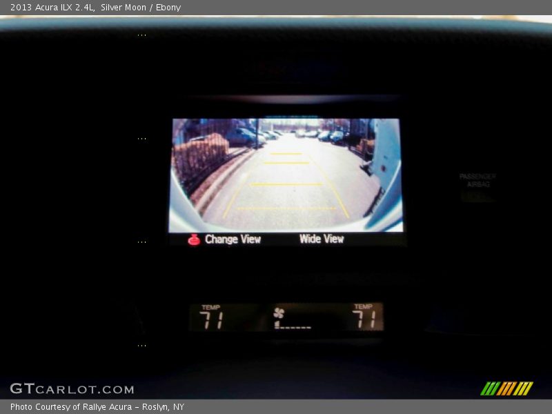 Silver Moon / Ebony 2013 Acura ILX 2.4L