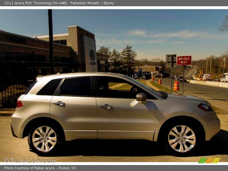 Palladium Metallic / Ebony 2011 Acura RDX Technology SH-AWD