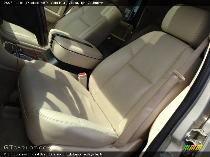 Gold Mist / Cocoa/Light Cashmere 2007 Cadillac Escalade AWD