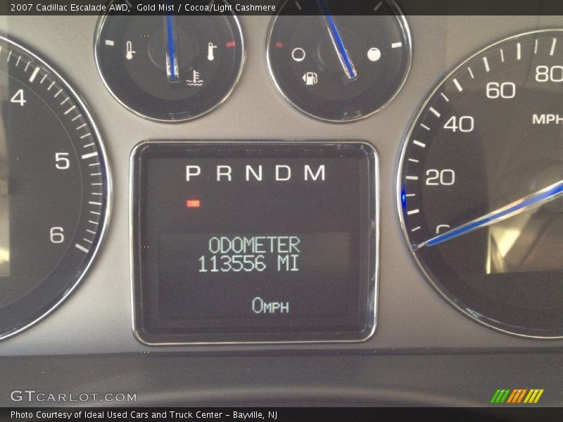 Gold Mist / Cocoa/Light Cashmere 2007 Cadillac Escalade AWD