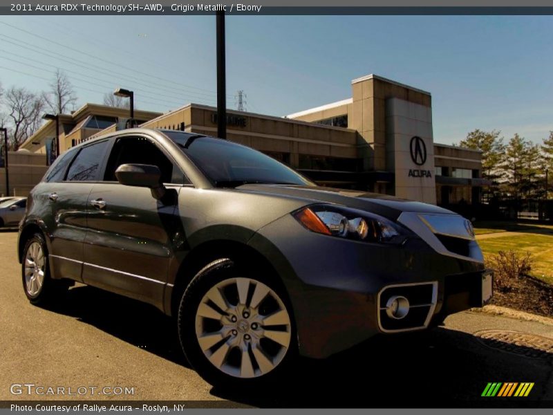 Grigio Metallic / Ebony 2011 Acura RDX Technology SH-AWD