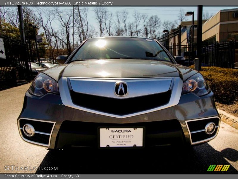 Grigio Metallic / Ebony 2011 Acura RDX Technology SH-AWD